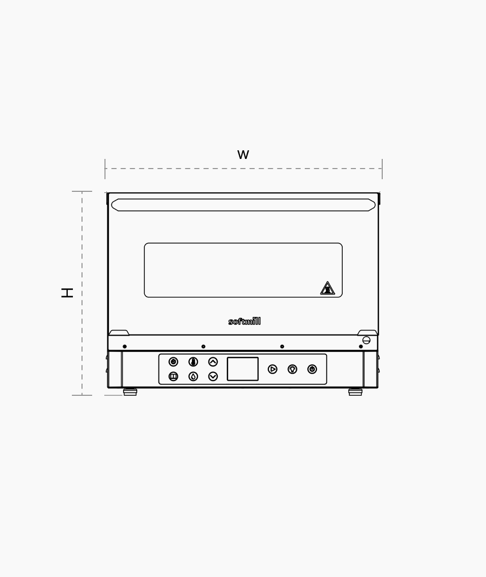 Mini deck oven floor plan images